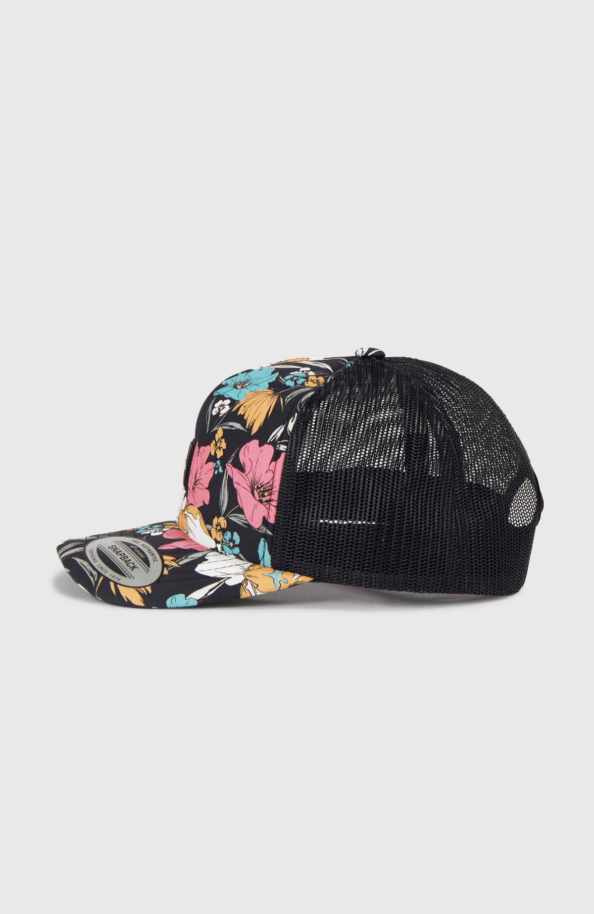 Casquette Flood Trucker | Black/Blue Bluemchen