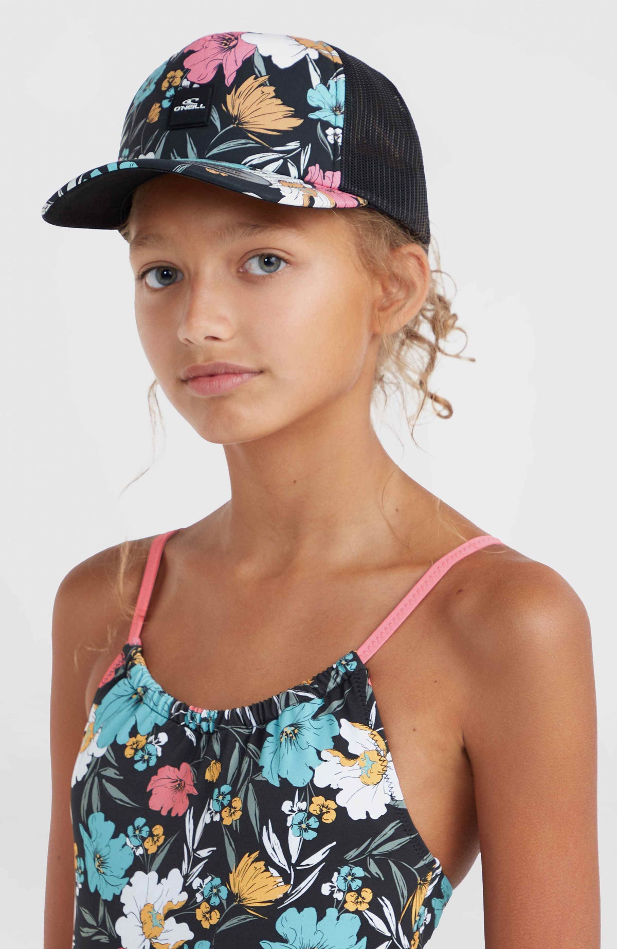 Casquette Flood Trucker | Black/Blue Bluemchen