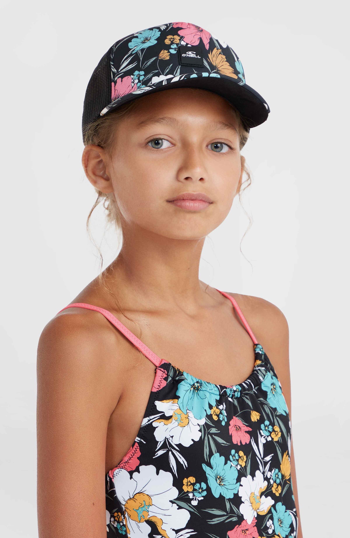 Casquette Flood Trucker | Black/Blue Bluemchen