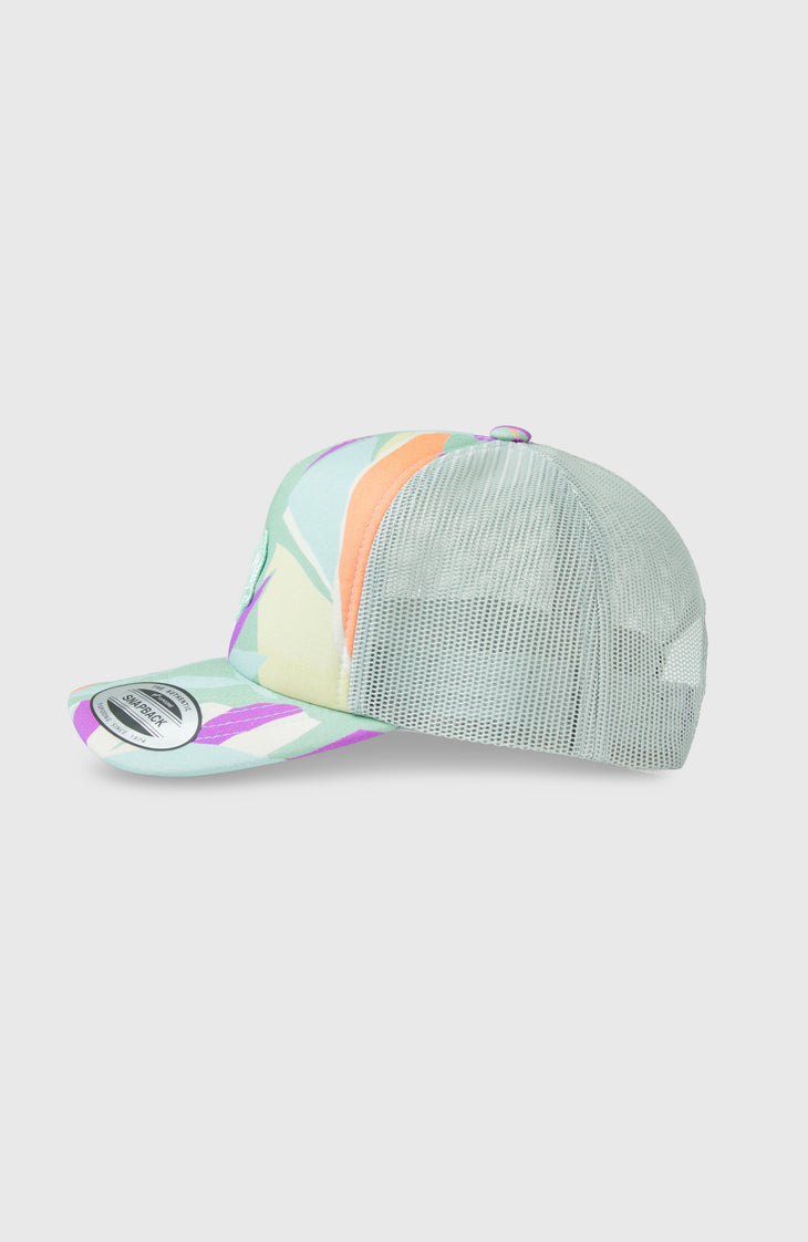 Casquette O'Neill Summer Camp Trucker | Green Wmns Tropicana