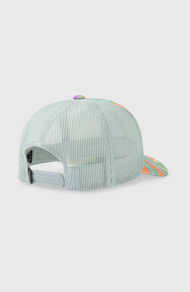 Casquette O'Neill Summer Camp Trucker | Green Wmns Tropicana