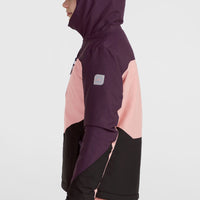 Veste de ski Carbonite | Aubergine Colour Block