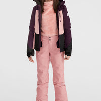 Veste de ski Carbonite | Aubergine Colour Block