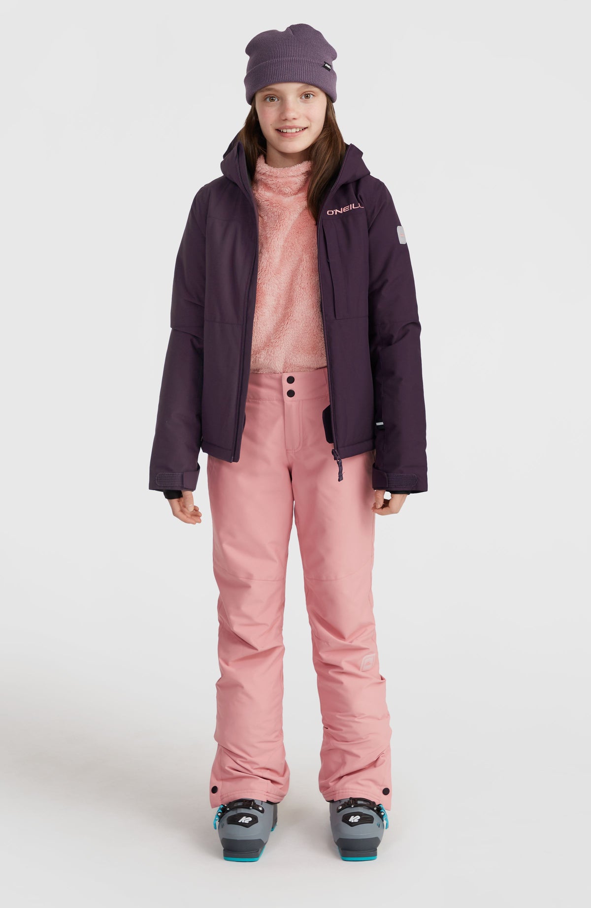 Veste de ski Lite | Aubergine