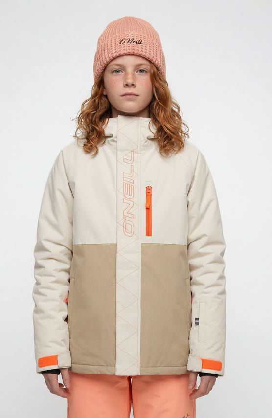Veste de ski FWC'Cruz Raglan | Linen White Colour Block