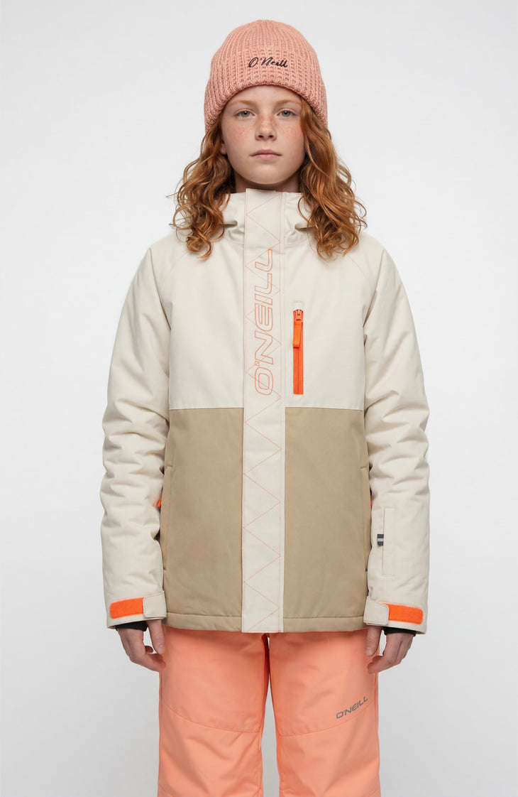 Veste de ski FWC'Cruz Raglan | Linen White Colour Block