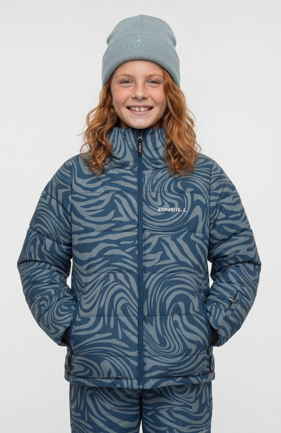 Doudoune de ski FWC'Cruz | Blue Swirl Zebra