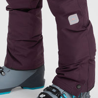 Pantalon de ski Star Regular | Aubergine