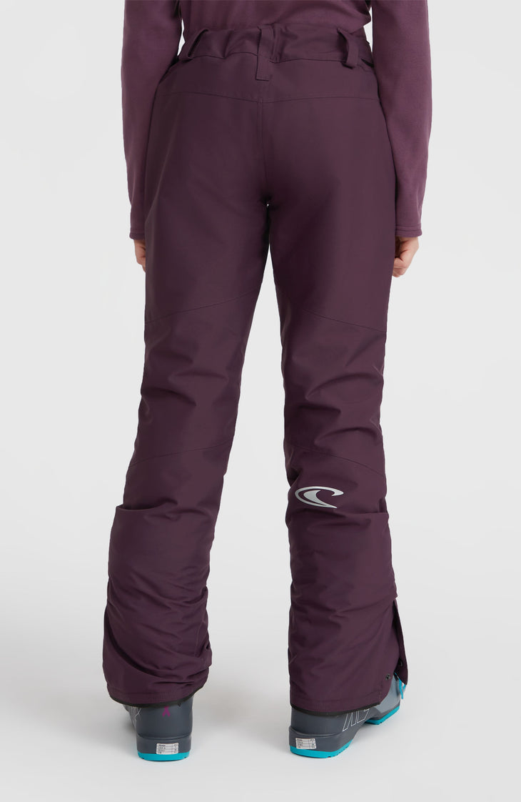 Pantalon de ski Star Regular | Aubergine