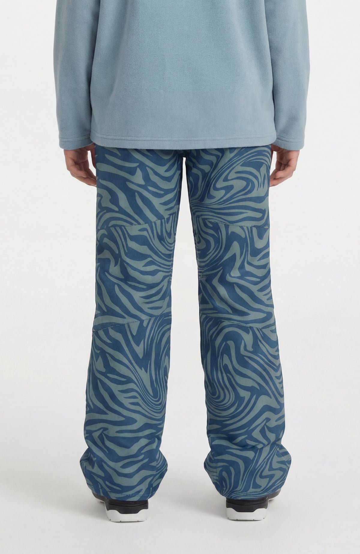 Pantalon de ski FWC'Cruz | Blue Swirl Zebra