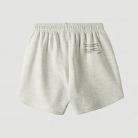 Short Future Surf High Waist Sweatshort | White Melange