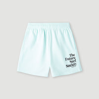 Short Future Surf High Waist Sweatshort | Soothing Sea