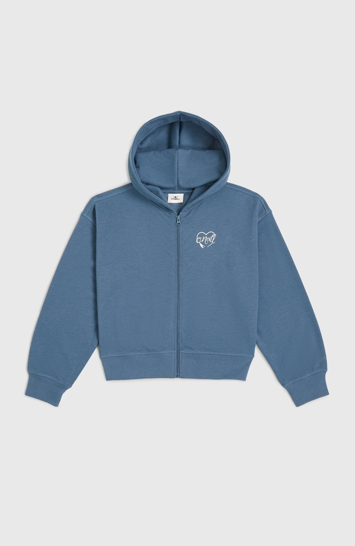 Sweat à capuche et zip intégral Script | Copen Blue