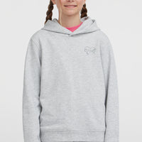Sweat à capuche Essentials | White Melange