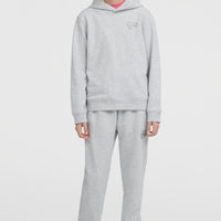 Sweat à capuche Essentials | White Melange
