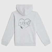 Sweat à capuche Essentials | White Melange