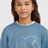 Sweatshirt à col rond Essentials | Mozart Blue