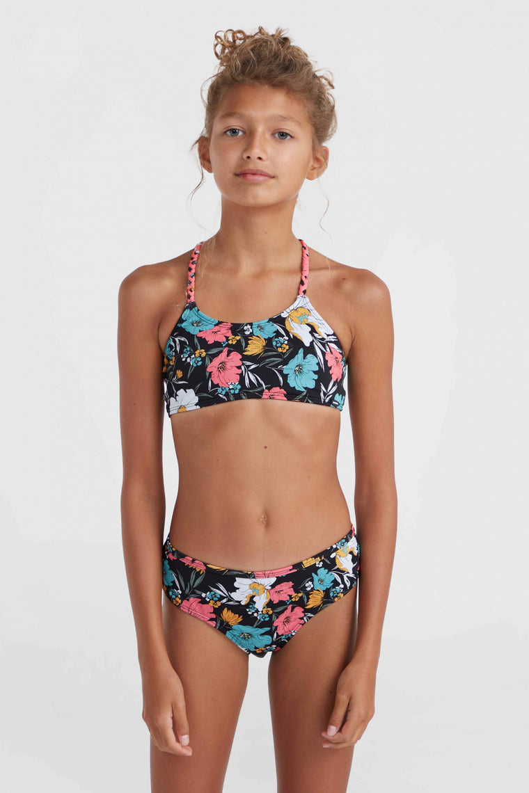 Ensemble de bikinis Mix and Match Tropics | Black/Blue Bluemchen