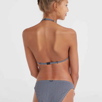 Ensemble de bikinis triangle Essentials | Black Simple Stripe