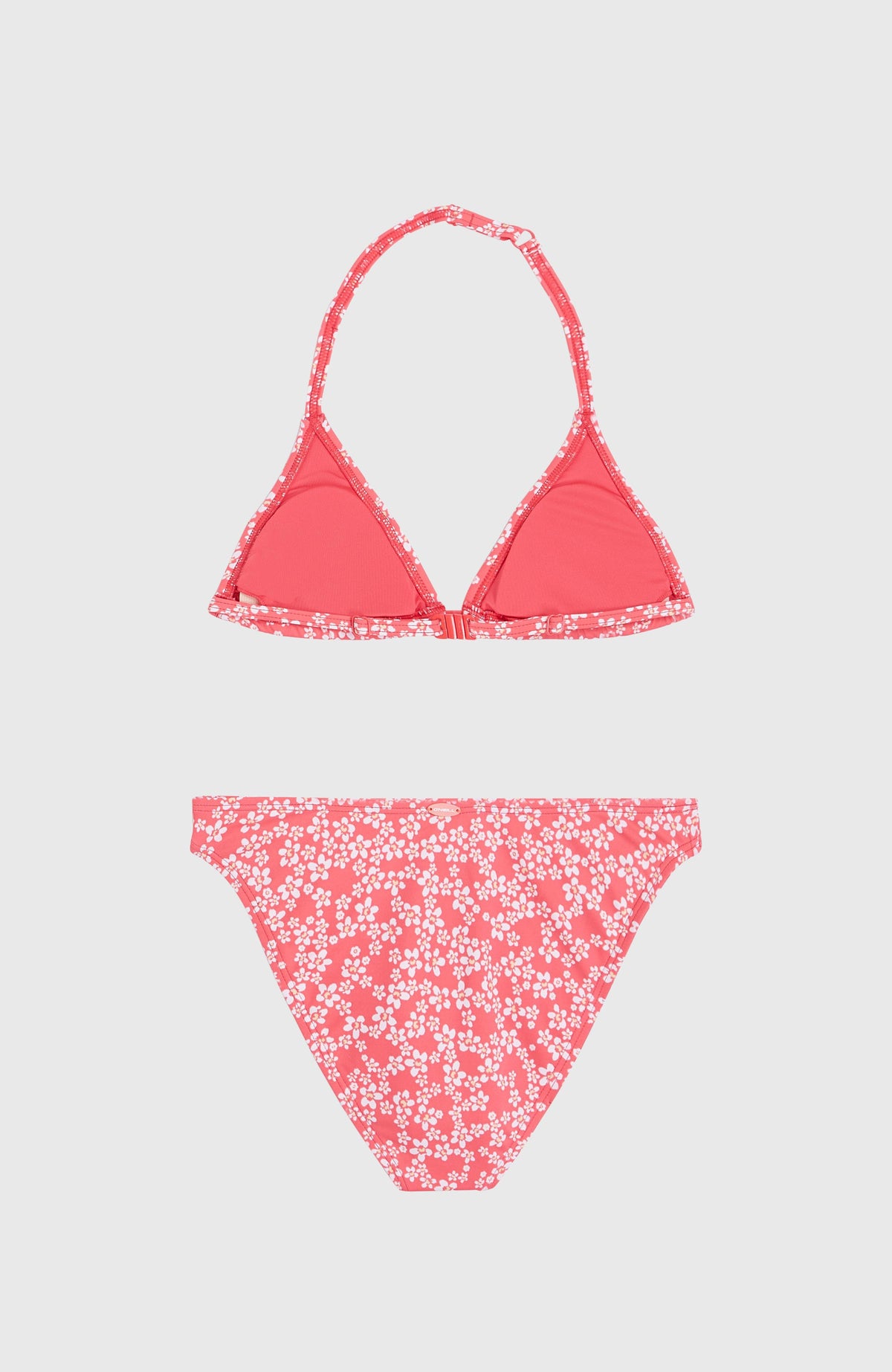 Ensemble de bikinis triangle Essentials | Pink Milliflower