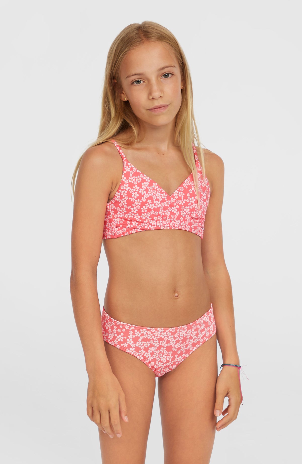 Ensemble de bikinis Bralette | Pink Milliflower