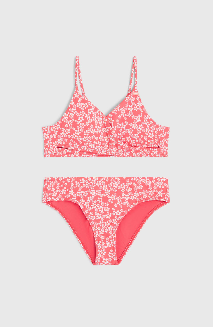 Ensemble de bikinis Bralette | Pink Milliflower