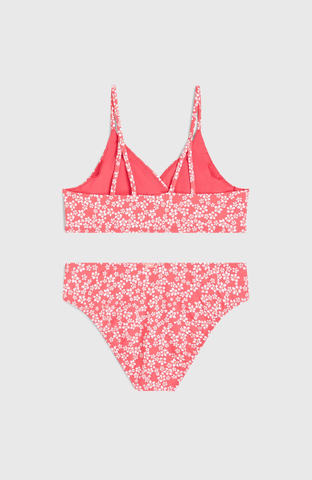 Ensemble de bikinis Bralette | Pink Milliflower