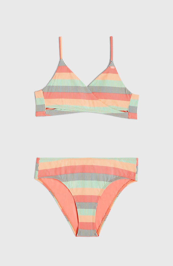 Ensemble de bikinis Bralette | Stipple Stripe