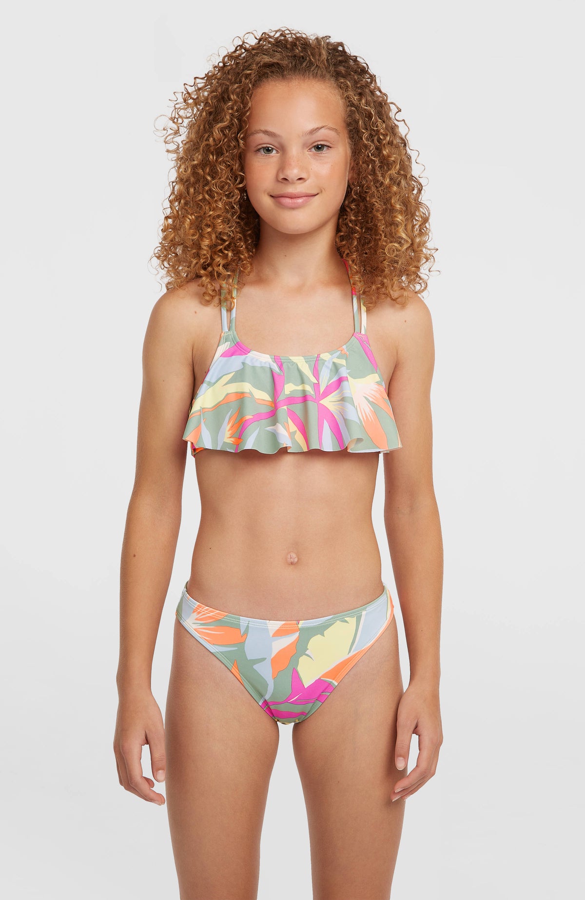 Ensemble de bikinis O'Neill Tropics | Green Wmns Tropicana