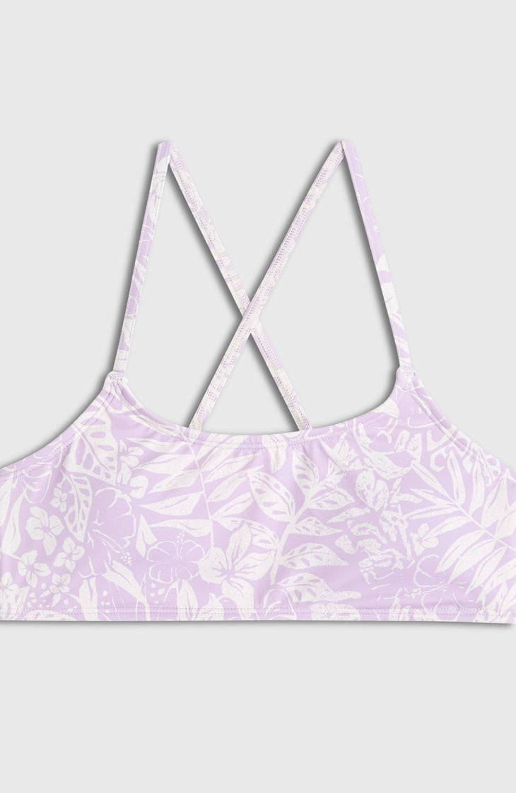 Ensemble de bikinis brassière Essentials | Purple Island Sky