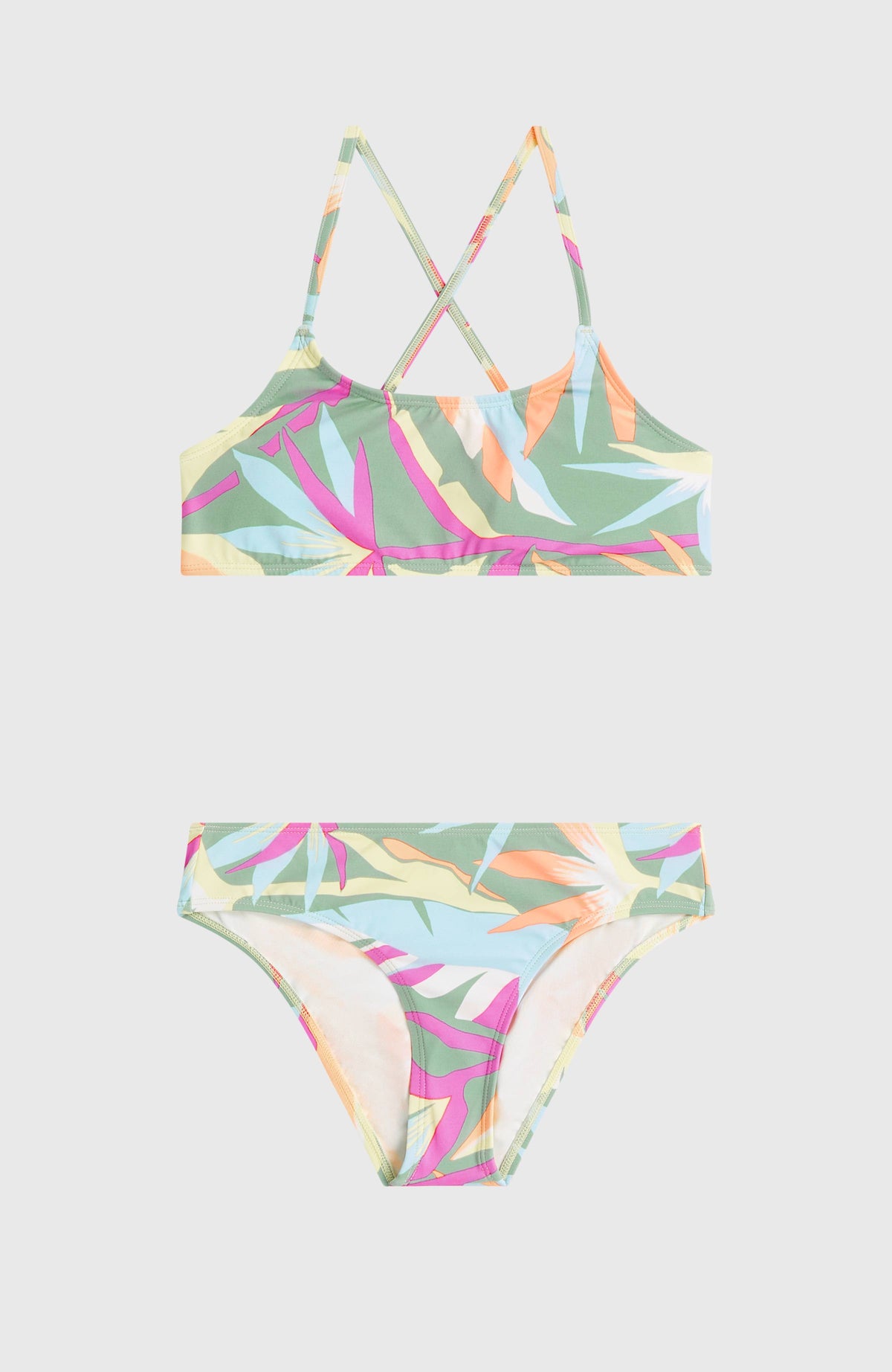 Ensemble de bikinis brassière Essentials | Green Wmns Tropicana