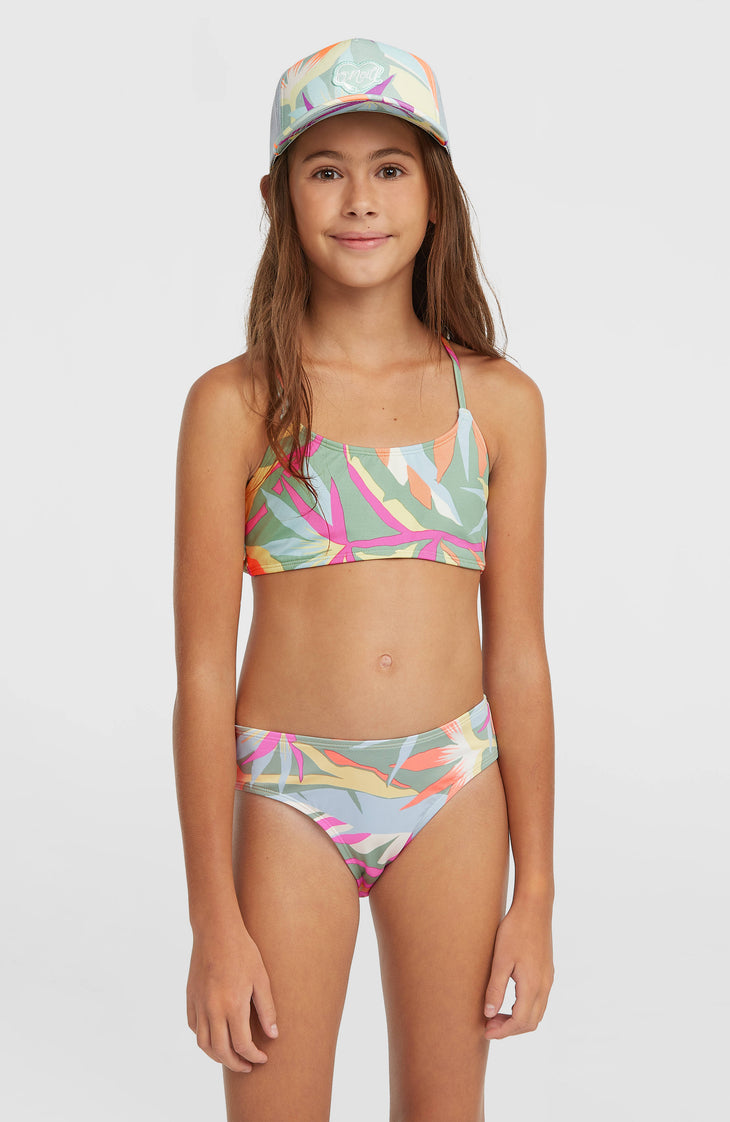 Ensemble de bikinis brassière Essentials | Green Wmns Tropicana