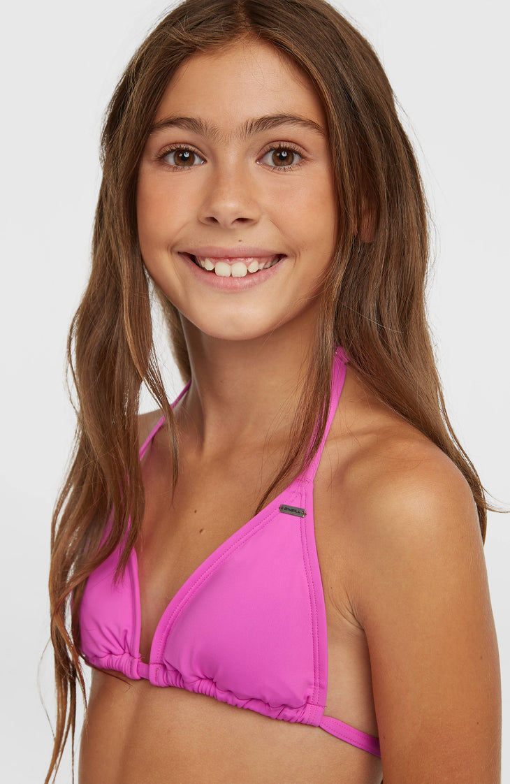 Ensemble de bikinis triangle Essentials | Electric Fuschia