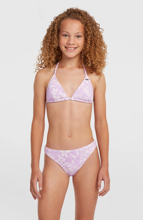 Ensemble de bikinis triangle Essentials | Purple Island Sky
