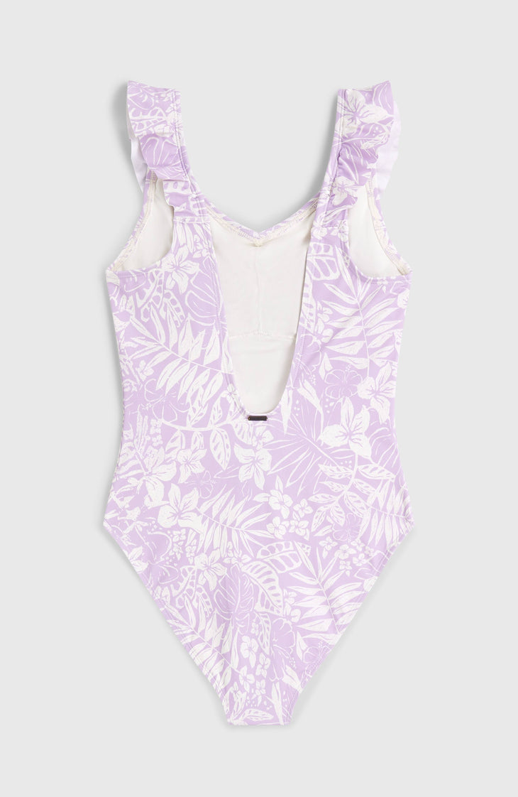 Maillot une pièce O'Neill Tropics | Purple Island Sky