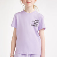 T-Shirt Future Surf Society | Purple Rose