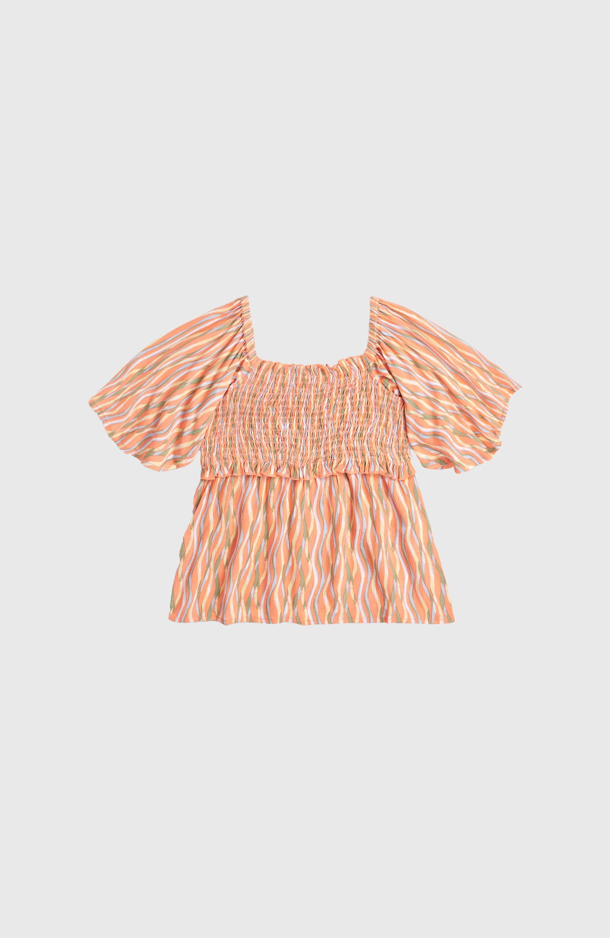 T-shirt tissé O'Neill | Funky Peach Swirly
