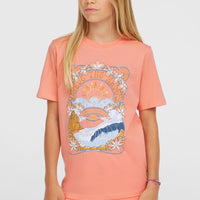 T-shirt Front Graphic | Coral Pink