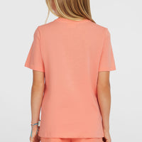 T-shirt Front Graphic | Coral Pink