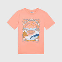 T-shirt Front Graphic | Coral Pink