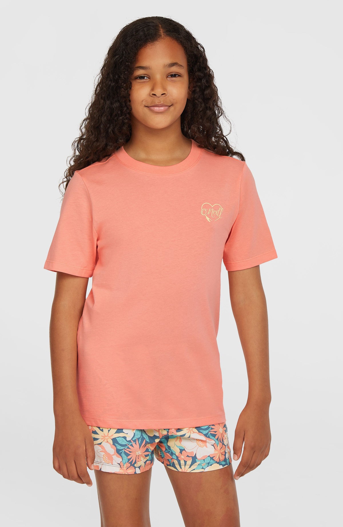 T-shirt Script | Coral Pink
