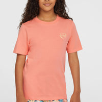 T-shirt Script | Coral Pink