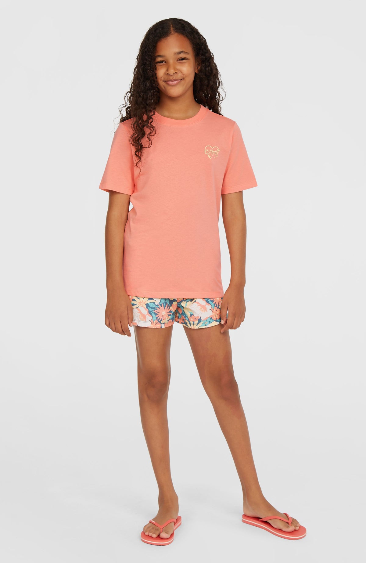 T-shirt Script | Coral Pink
