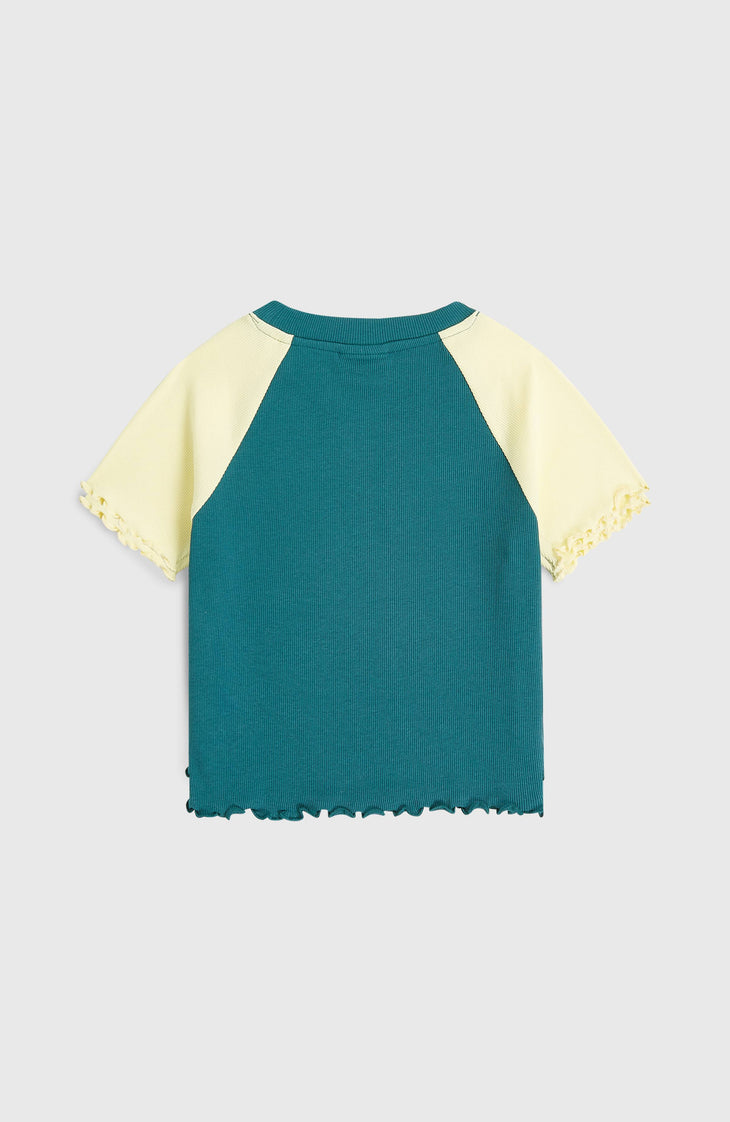 T-shirt côtelé O'Neill Colour-Block | Botanical Heat Colour Block