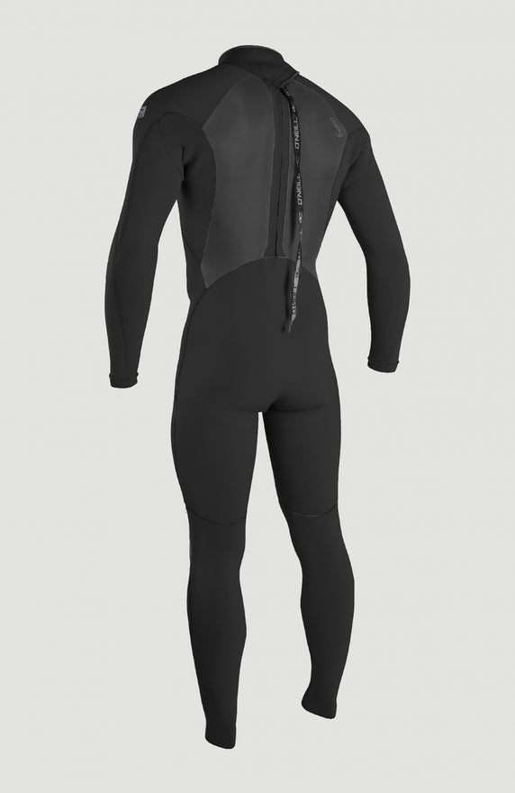 Reactor-2 3/2mm Back Zip Full Wetsuit | BLK/OCEAN