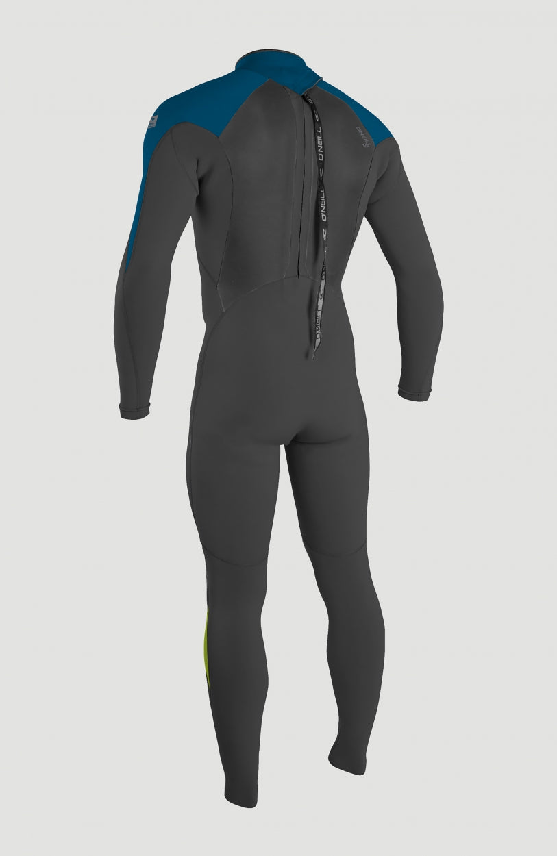 Epic 3/2mm Back Zip Full Wetsuit | Black