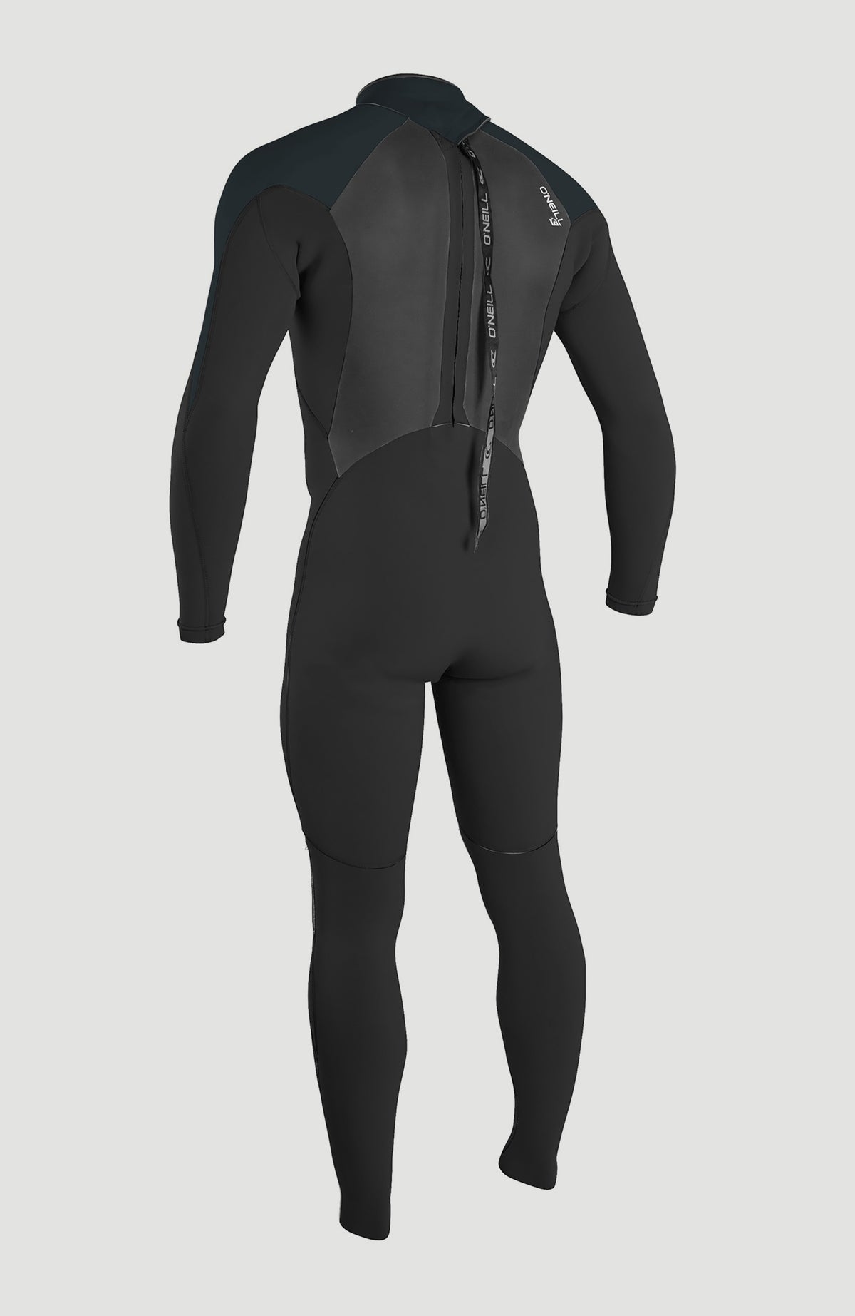 Epic 3/2mm Back Zip Full Wetsuit | BLACK/GUNMETAL/DAYGLO