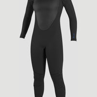 Epic 5/4mm Back Zip Full Wetsuit | A05 BLK/BLK/BLK