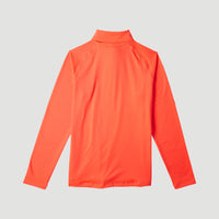 Polaire à col demi-zip Clime | Neon Orange