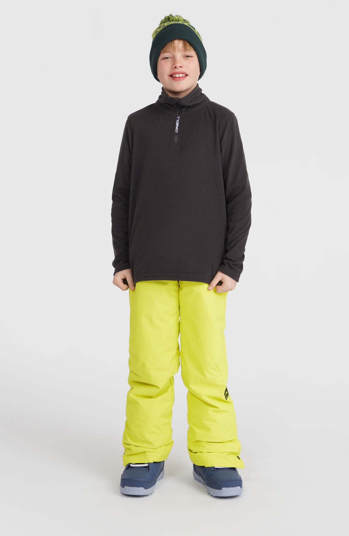 Polaire Jack's Polartec® 100 à col demi-zip | Black Out